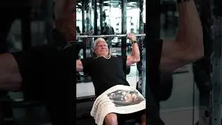 Grandpa Gary Pumping Iron