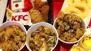 KFC Thailand Taste Test: Trying the Thai Food Menu at KFC in Thailand