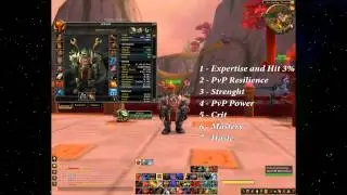 Schrade - Fury Warrior Guide MoP 5.1 - Stats Priority (part1)
