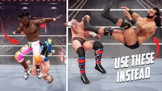 30 Running Moves Perfect For Finisher In wwe 2k24
