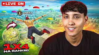 NAO ACEITO  PERDER NEHUM  BOOYAH HOJE  NA RANK !   🔥FREE FIRE AO VIVO 👻 ONEXT 👻