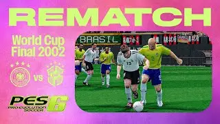 PES 6 | FIFA World Cup 2002 Final | Germany vs Brazil | Highlights