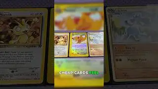 Buying 1000 cheap cards vs 10 expensive ones #pokemon #pokemoncards