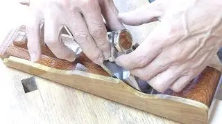 Make a lever cap screw for my wooden hand plane