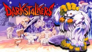 Darkstalkers: The Night Warriors - Sasquatch Full Arcade Playthrough & Ending!