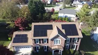 Bel Air, Maryland 13.32kW Rooftop Solar Installation, Harford County