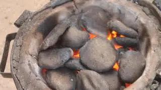 Bltezzafoundation.org teaching the community  how  to make Briquettes #1billionsummit #1bkindness  