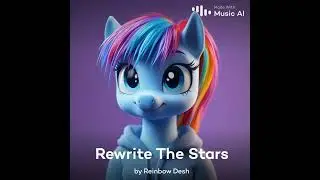 Rewrite the stars (AI cover Rainbow Dash)￼￼￼