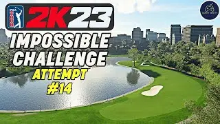 NEW IMPOSSIBLE CHALLENGE in PGA TOUR 2K23 - Attempt 14!