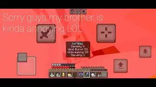 Trying the mace in minecraft bedrock &bull;=&bull;