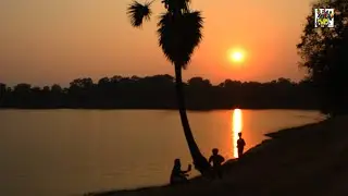 Impressive Sunset at Srah Srang - Small Baray