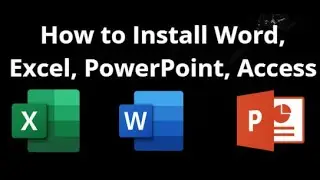 How to Install Office Word, Excel, PowerPoint, Access &mdash; Complete Guide ?