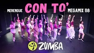 #zumba CON TO' - Mega Mix 108 Merengue | ZIN Kimi | #zumbafitness #danceworkout