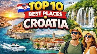 🇭🇷 TOP 10 BEST PLACES IN CROATIA | Ultimate Travel Guide for 2026 (Split, Dubrovnik, Plitvice Lakes)
