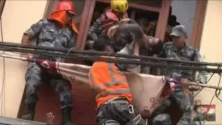 EarthQuake and Avalanches Nepal Compilation 2015