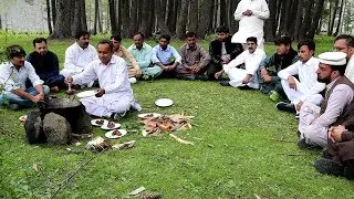 Lunch at Mahodand Lake Kalam Valley Swat Pakistan  | Mubashir Saddique | Village Food Secrets