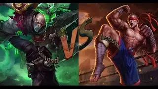 League of Legends - LOL - Craziest Singed - Top vs Leesin