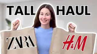 I Found the PERFECT Pants at Zara for TALL GIRLS (Haul & Review)