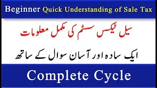 Beginner Quick Understanding of Sale Tax | FBR |
