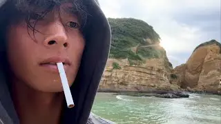 初心者サーファーの正月島籠りvlog -vol.1