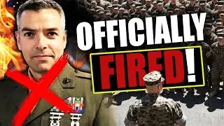 Non-Combat Experienced Marine Leader Gets FIRED!...Military Wont Explain Why?!