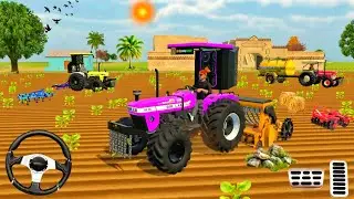 🛑SHWARAJ 🚜// SONALIKA 🚜// POWARTEC 🚜// TREKTOR 🚜 FARMING 🌾 3D GAME PLAY #viralvideo #trending 