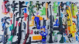 Nerf Sniper M416 SubMachine Gun Blaster vs Monster Squirrel Rocket Dragon and Komodo Shootout