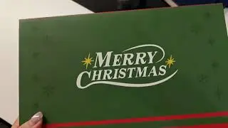 Christmas Sleeve Box Sample | Festive Packaging #christmas #giftbox