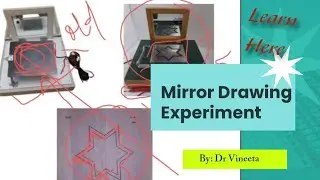Mirror Drawing Experiment मिरर ड्रॉइंग प्रयोग psychology #psychology #psychologypractical