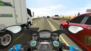 Traffic Rider Moto Racing with😳🔥 Jumping Race @Amit.s919 