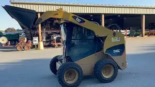 GovDeals: 2010 CAT 246C Skid Steer