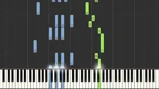 Pyotr Il'yich Tchaikovsky Piano Concerto No  1 In Bb Minor Op  23 [ Easy Piano Tutorial] Synthesia