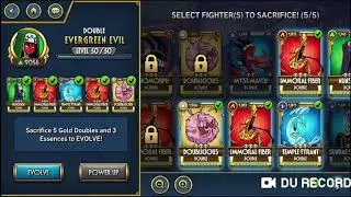 Evolving Evergreen Evil to Diamond