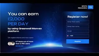 Make &pound;2000 per day with Greenwall Monvex
