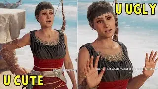 Kassandra Flirts with Odessa -All Dialogues- Assassin's Creed Odyssey 2018