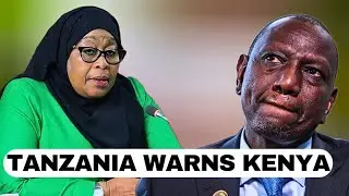 DRAMA: President Samia Suluhu Warns Ruto Again as Tanzania Nearly Beats Kenya in New Regional War