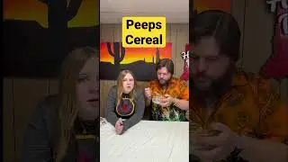 Peeps Cereal Review #hoosierdaddy #thereviewcrew #peeps #peepscereal #eastercandy