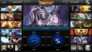 Smite Fr - EU Pro League Kick-Off LAN : Finale : Sk Gaming vs Team Coast Blue Game 2