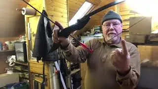 67 yr old Newbee Archer gets first Bow off Amazon !!!!! Vid No 2