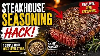 Steak Seasoning: How to Season a Steak for Restaurant Quality Taste!