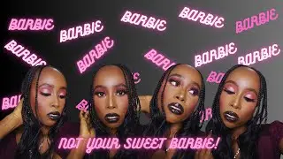DARK VAMPY BARBIE MAKEUP TUTORIAL || STEP-BY-STEP GLAM LOOK FOR FALL🖤