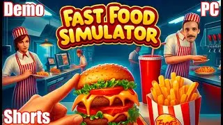 Fast Food Simulator Demo w/ @bryttnitv | PC #shorts