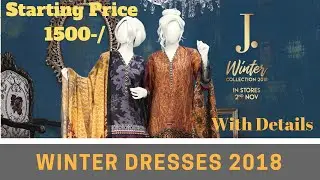 Junaid Jamshed Winter Dresses 2018 with Prices and Dress Details for Ladies