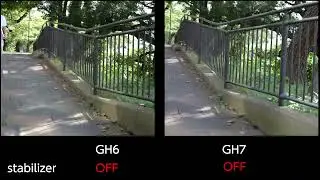 Lumix GH6 GH7 stabilizer comparison