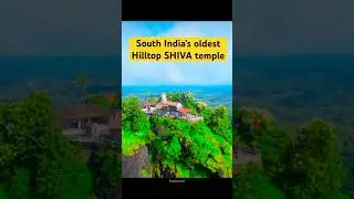 South India&rsquo;s oldest hilltop shiva temple | Karinjeshwara Temple #shortsfeed #shorts #shiva #mahadev