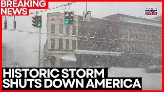 LIVE | America freezes: Historic Arctic cold leaves millions without heat | World News LIVE