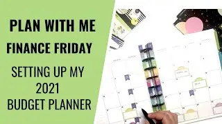 2021 BUDGET PLANNER SETUP