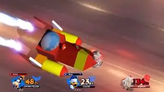 Goofy & Donald vs Xemnas (smash ultimate mods)