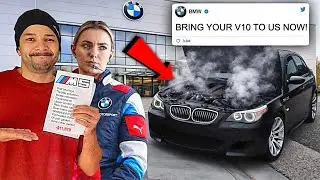BMW asked to see my Abandoned V10 Manual BMW M5 E60 I Bought CHEAP&hellip;