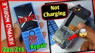😐Big Fault❗Dead Mobile Kaise Repair Kare | Zen Z15 Keypad Mobile Repair @TechnoMitra